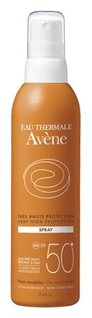 AVENE AVENE Спрей солнцезащитный SPF 50, 200 мл