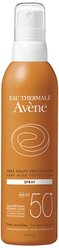 AVENE Спрей солнцезащитный SPF 50 200 мл