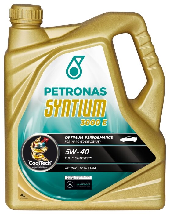 Моторное масло Petronas Syntium 3000 E 5W40 4 л