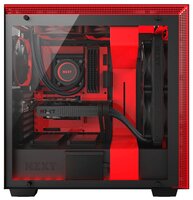Компьютерный корпус NZXT H700i Black/red