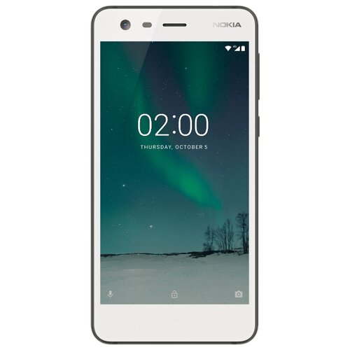 NOKIA 2 DS TA-1029 COPPER 5 1280x720 13GHz 4 Core 1GB RAM 8GB up to 128GB flash 8Mpix5Mpix 2 Sim 2G 3G LTE BT Wi-Fi GPS Micro-USB 4100mAh Android 71 Nougat 163g 1435 x 713 x 930 IP54 393800₽