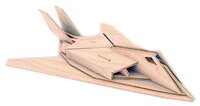 Сборная модель Мир деревянных игрушек Самолет F117 (П084)
