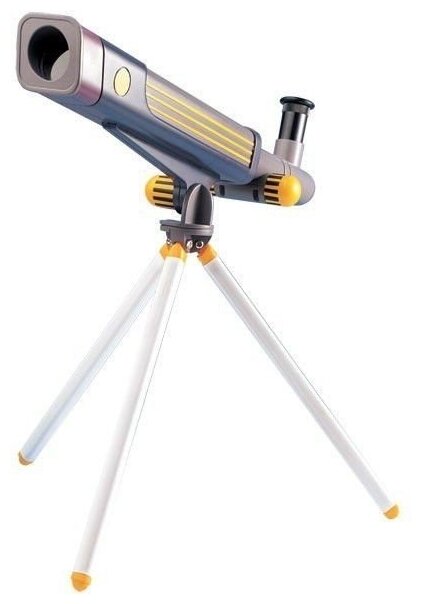 Телескоп Edu Toys TS302 желтый/фиолетовый