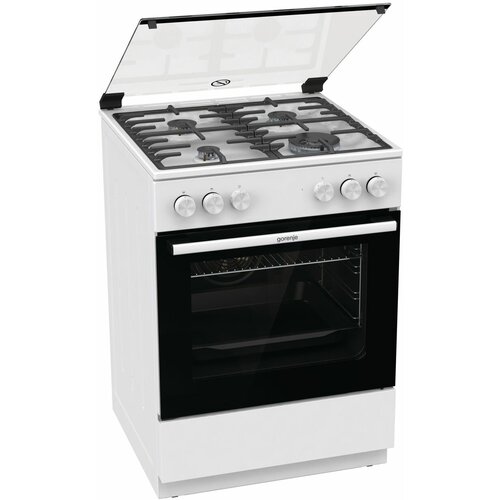 Комбинированная плита (60 см) Gorenje GK6A40WA комбинированная плита gorenje gks6c70cli