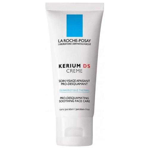 фото La roche-posay kerium ds creme успокаивающий крем для кожи лица, склонной к себорейному дерматиту, 40 мл