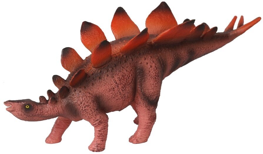 Фигурка Динозавр Стегозавр оранжевый (масштаб 1:288)