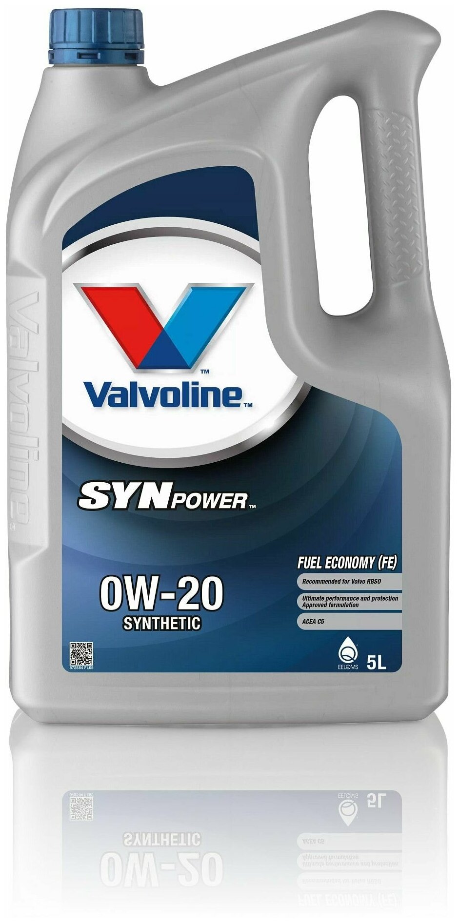 Синтетическое моторное масло VALVOLINE SynPower FE 0W-20