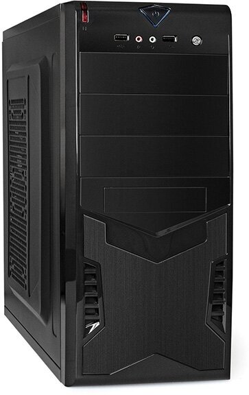 Корпус ExeGate Miditower CP-601-CP350 Black EX261448RUS