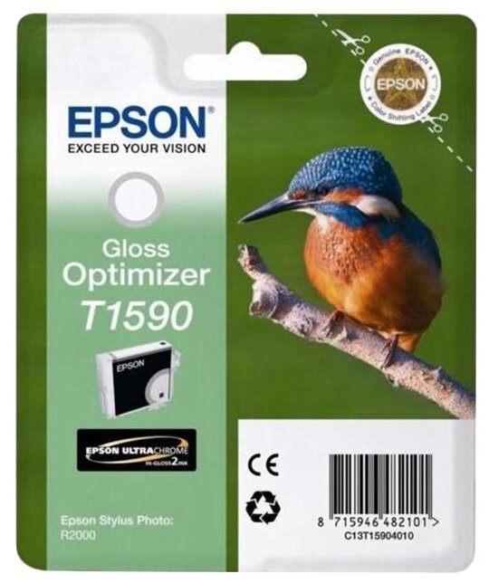 Картридж Epson C13T15904010, 2000 стр, оптимизация уровня глянца