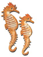 Сборная модель Мир деревянных игрушек Морские коньки (Ш011с)