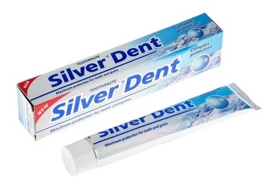 Зубная паста Modum Silver Dent Комплексная защита, 100 мл
