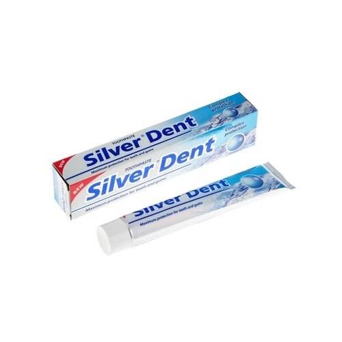 Зубная паста MODUM SILVER DENT Комплексная защита, 100г