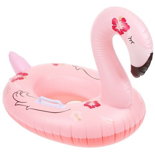 надувной плотик bestway фламинго 41122 розовый Плотик для плавания Фламинго 72 х 60 см, цвет розовый 9378676