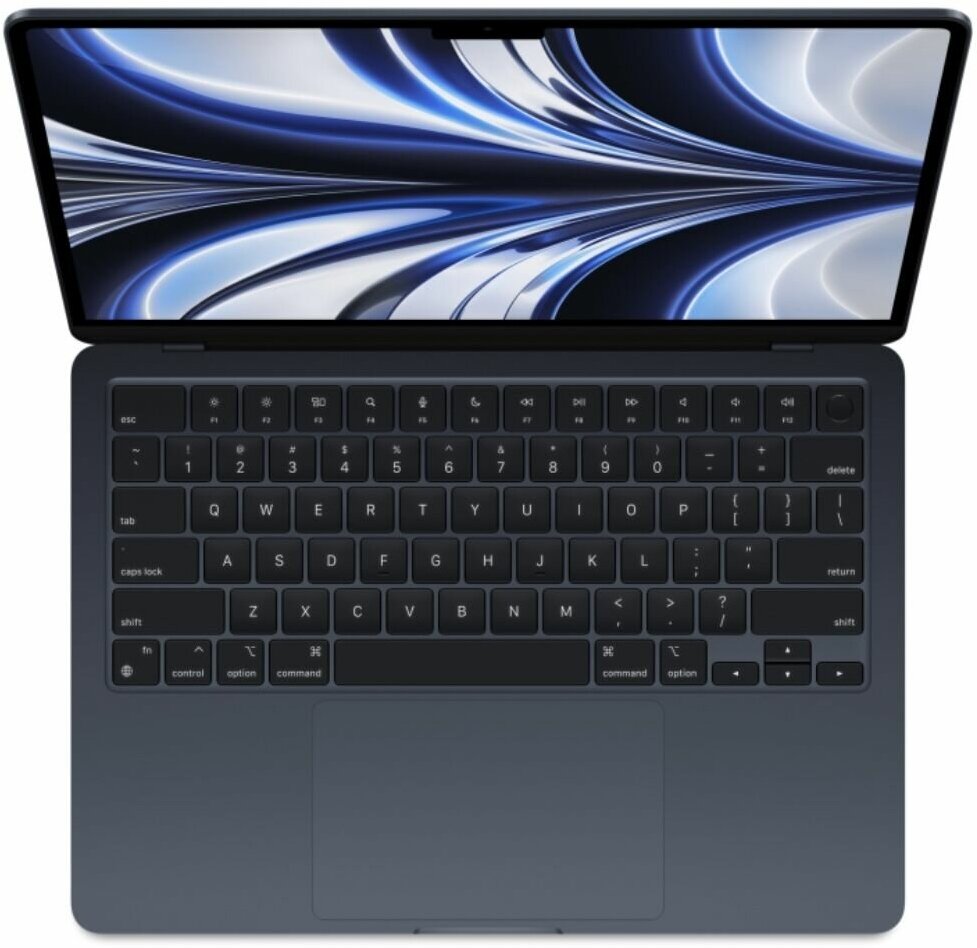 MacBook Air 13.6" M2 (2022) 256Gb SSD, MLY33, Midnight, Русская раскладка