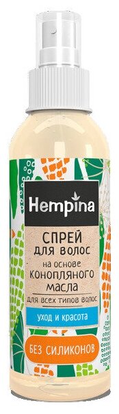 Hempina Спрей для волос, 100 мл Компас здоровья