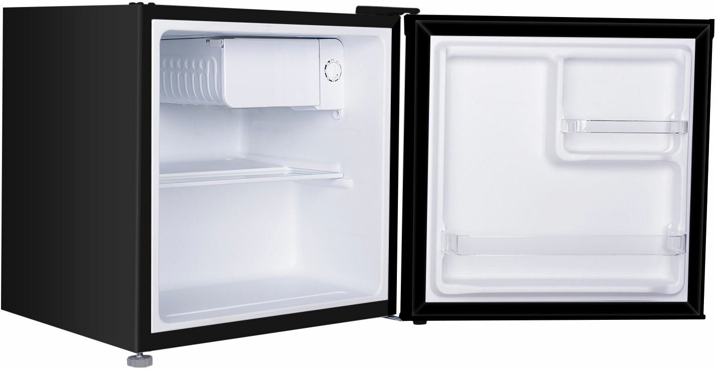 Минихолодильник Hyundai CO0502 серебристый/черный