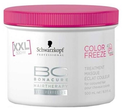 Schwarzkopf Professional Color Freeze Treatment Маска для окрашенных волос, 750 г, 500 мл, банка
