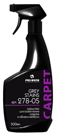 Средство для осветления ковров и текстильной обивки Grey stains Pro-Brite