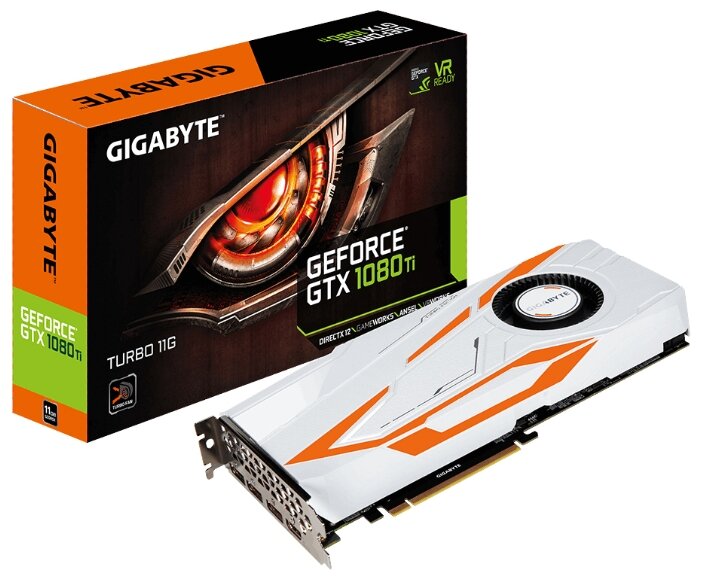 Видеокарта GIGABYTE GeForce GTX 1080 Ti 1506MHz PCI-E 3.0 11264MB 11010MHz 352 bit HDMI HDCP Turbo