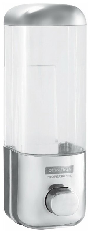 Диспенсер для жидкого мыла OfficeClean Professional наливной ABS-пластик хром 05л