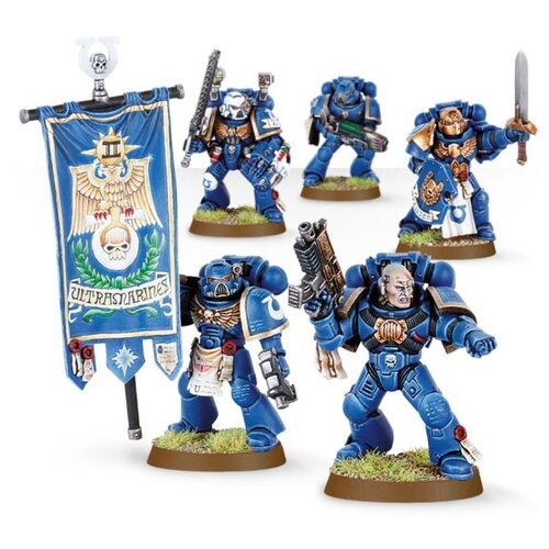 Миниатюры Games Workshop Space Marine Command Squad