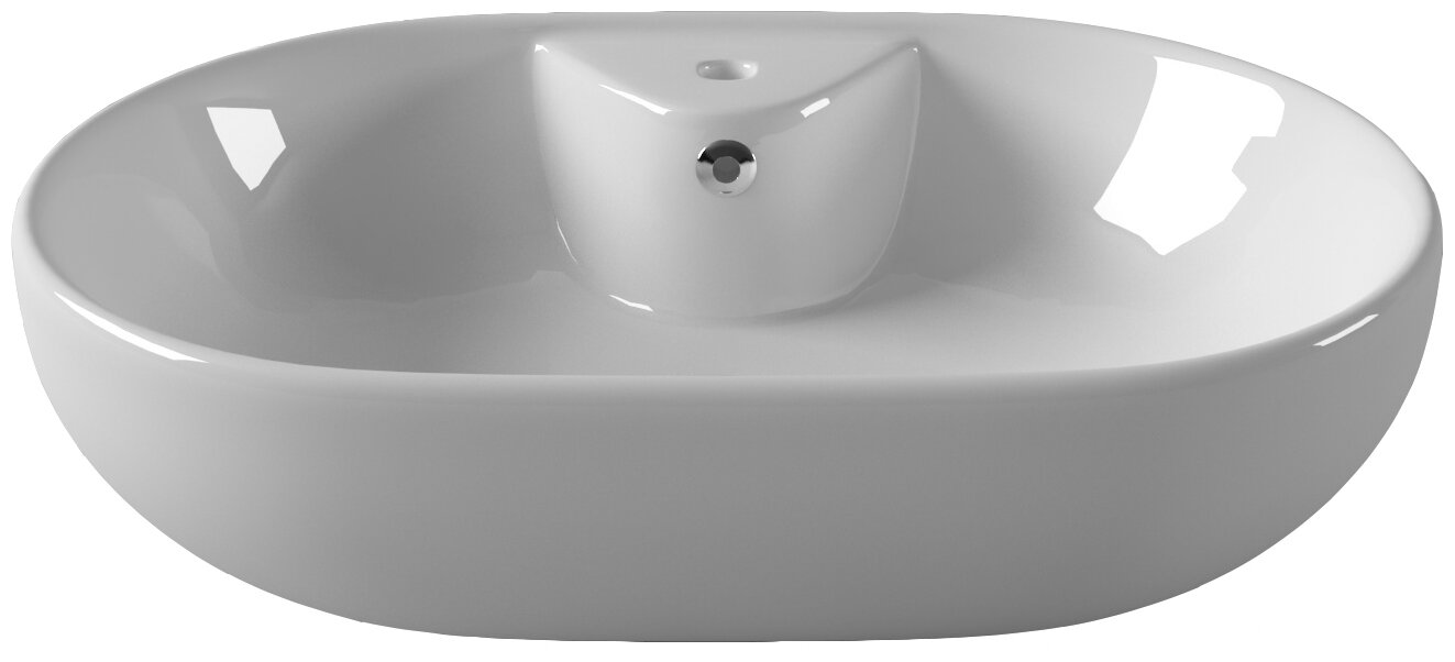 Раковина для ванны накладная EvaGold A439 на столешницу - фотография № 4