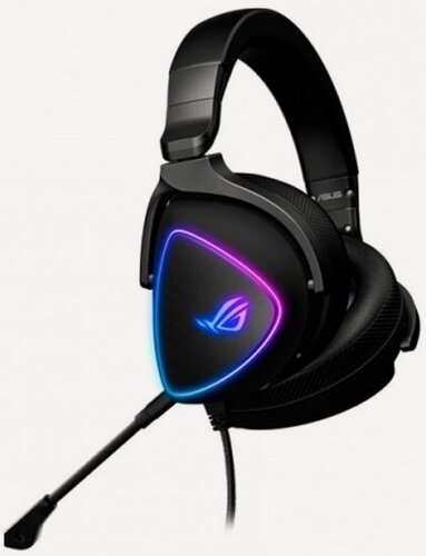 Изображение товара Игровые наушники Asus ROG Delta S, проводные (USB), черная