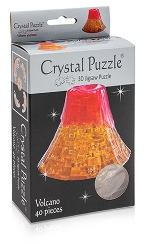 Головоломка 3D Crystal Puzzle Вулкан - фото №4