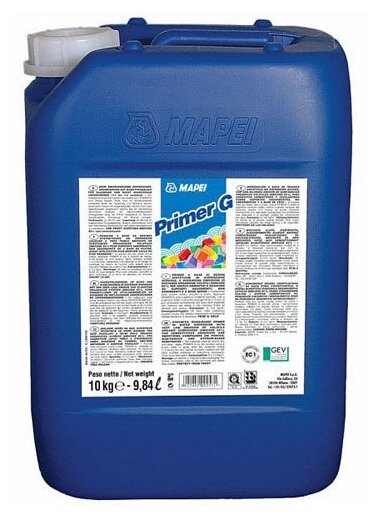 PRIMER G Mapei 5 кг грунтовка на основе синтетической смолы