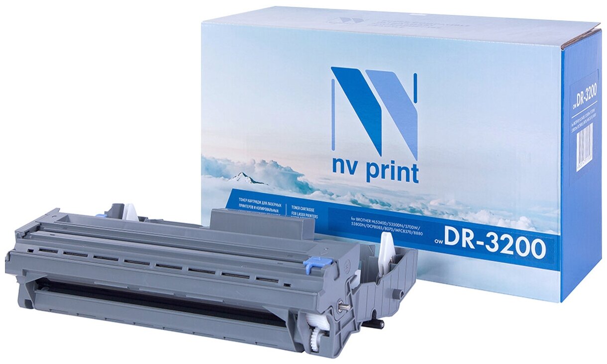 Драм-картридж NV Print NV-DR3200 для Brother HL-5340DL, 5340D, 5350DN, 5370DW, 5380DN (совместимый, чёрный, 25000 стр.)