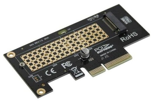 Адаптер M2 NVME в PCIe 30 x4 KS-is