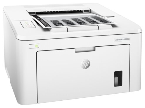 Принтер HP LaserJet Pro M203dn лазерный, цвет: белый [g3q46a] - фото №1