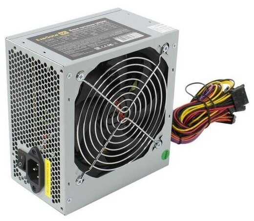 Блок питания ATX Exegate EX244552RUS-S 350W, SC, 12cm fan, 24p+4p, 3*SATA, 2*IDE, FDD + кабель 220V с защитой от выдергивания - фото №4