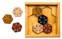 Головоломка Professor Puzzle Puzzle Academy The Hexagon Standoff коричневый