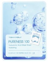 TONY MOLY тканевая маска Pureness 100 Hyaluronic Acid увлажняющая, 21 мл