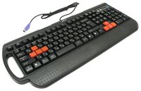 Клавиатура A4Tech X7-G700 Black PS/2