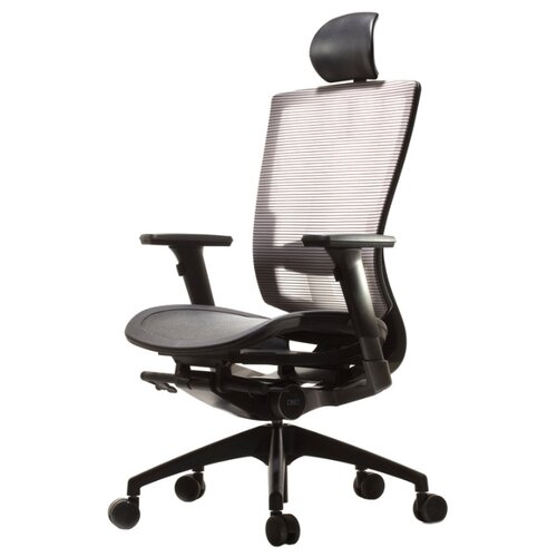 фото Компьютерное кресло duorest br-200m офисное, обивка: текстиль, цвет: серый