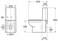 Унитаз Gustavsberg Artic GB114300301737