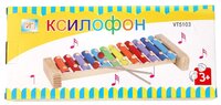 Винтик и Шпунтик ксилофон 5103 разноцветный