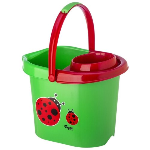 Ведро Ladybug, 12 л Vigar 7654171 .