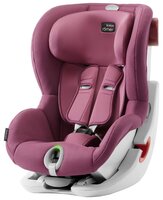 Автокресло группа 1 (9-18 кг) BRITAX ROMER King II burgundy red black series