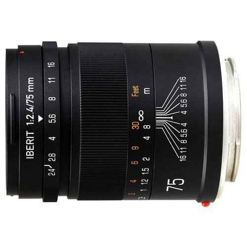 Объектив IBERIT 75mm f/2.4 Sony E, черный