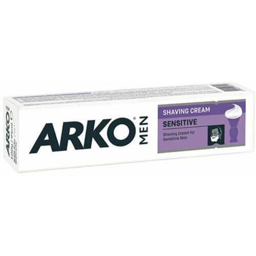 Крем для бритья Arko Sensitive, 65 г крем для бритья sensitive arko men 100г