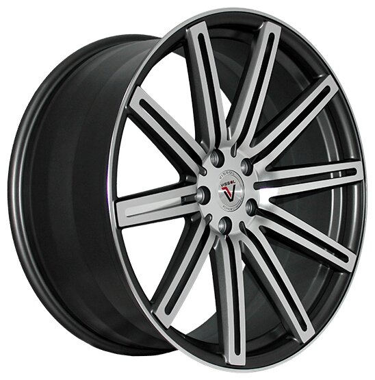 Колесный диск Vissol V-004 10,5x20/5x112 ET42 D66,6 Matte Graphite Machined