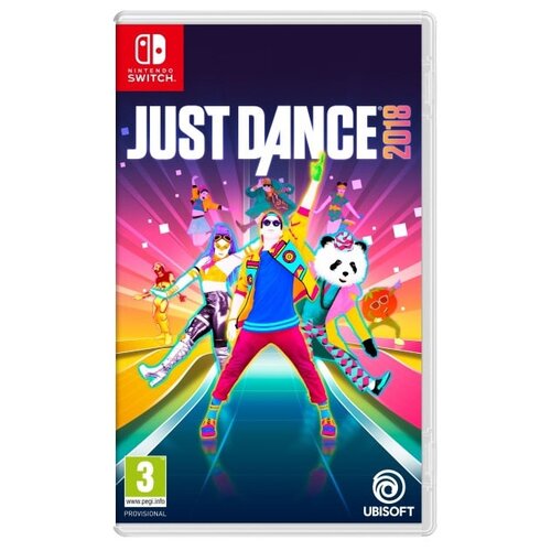 Игра Just Dance 2018 для Nintendo Switch, картридж