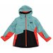 Горнолыжная куртка Picture Organic для девочек, капюшон, карманы, утепленная, водонепроницаемая, регулируемые манжеты, мембранная, размер 6 лет, голубой, черный