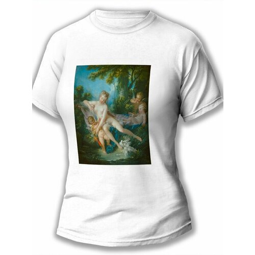 Женская футболка белая Fransua Bushe Cupanie Veneri - 20411