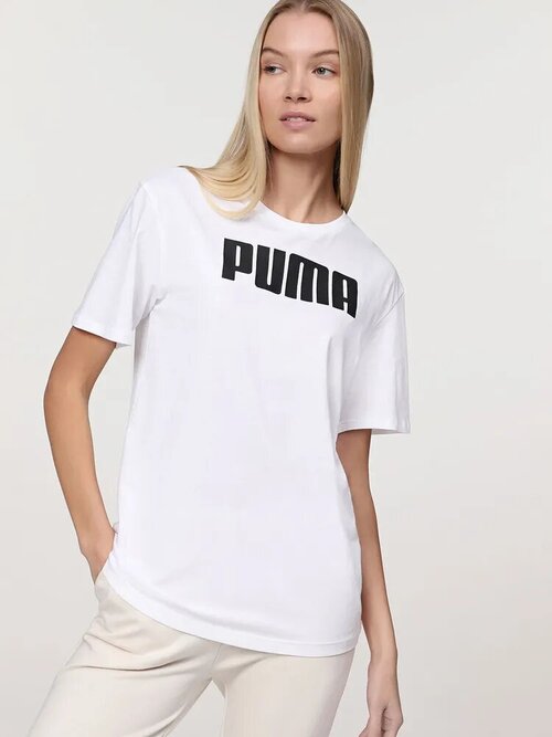 Футболка PUMA, размер M, белый