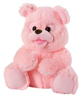 Мягкая игрушка Fancy Медведь Лёня розовый 36 см