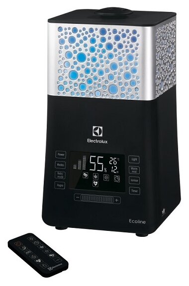 Electrolux EHU-3710D Ультразвуковой увлажнитель воздуха, черный